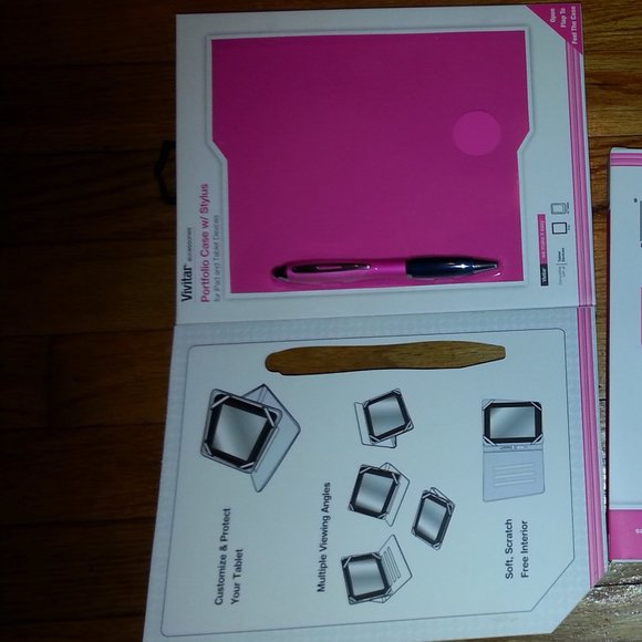 Vivitar Portfolio Case Pen/Stylus Fits any 10" Tablet   Send your best offer - Picture 3 of 4